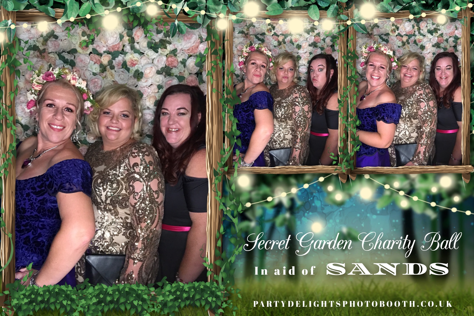 Secret Garden Charity Ball - In aid of SANDS - Prints | View more photos from the event at gallery.partydelightsphotobooth.co.uk/u/PartyDelightsPhotoBooth/Secret-Garden-Charity-Ball-In-aid-of-SANDS-Prints